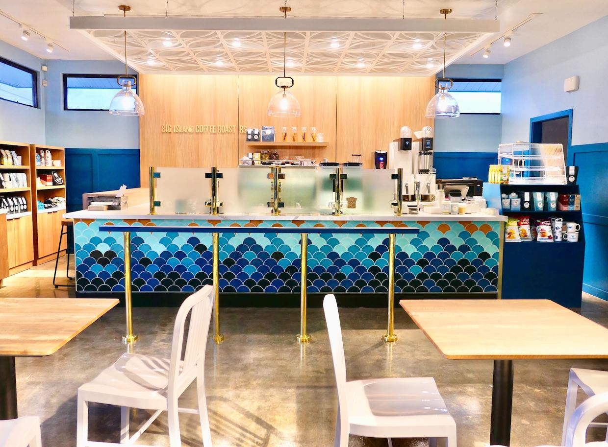 Big Island Coffee Roasters inside