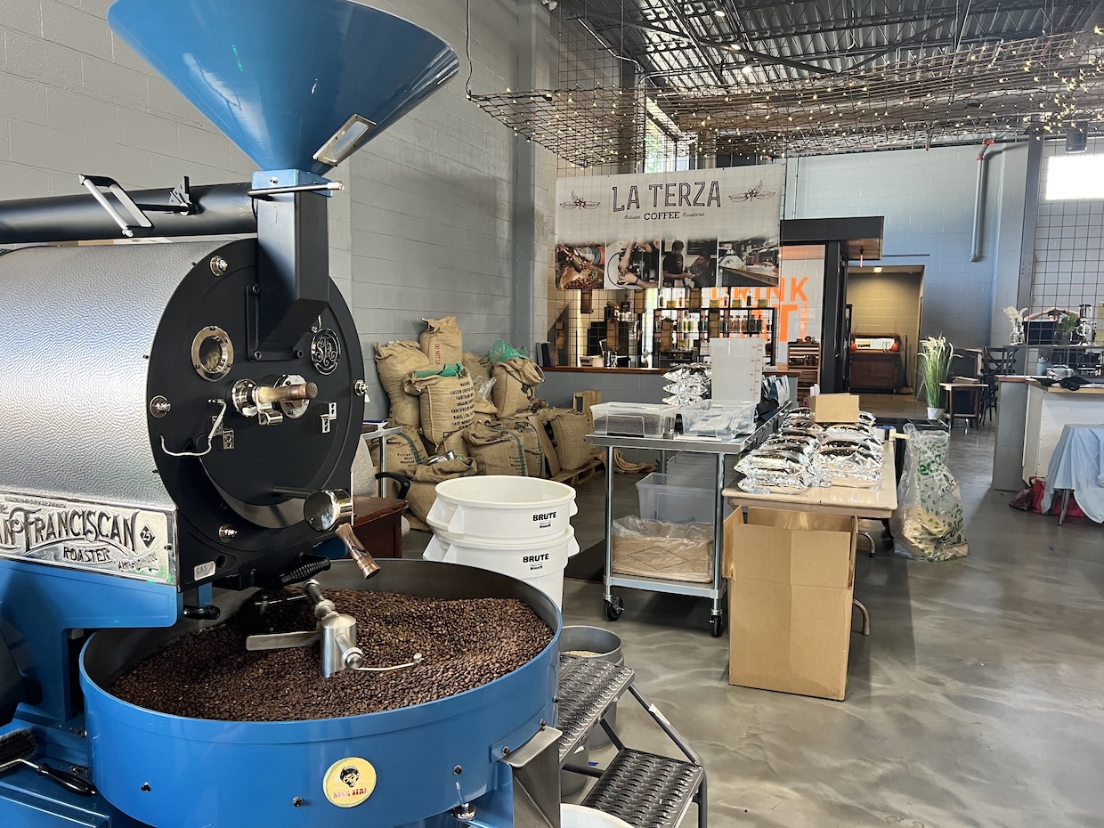 La Terza Coffee Cincinnati roaster